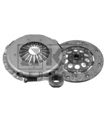 KM Germany - 0691091 - К-кт сцепления (230mm) audi a4 00-04/a6 01-05/sko superb 02-/vw passat 98-05 repset